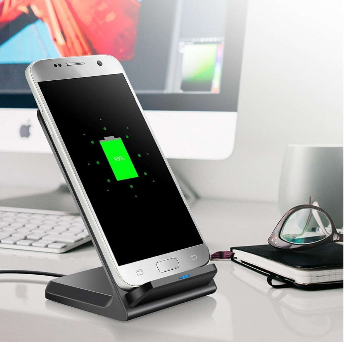 CG™,10W Dual Coils, Best, Fast, Wireless Phone Charger