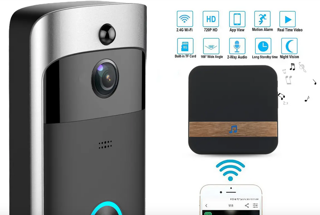 CG™  Security Camera Video Wireless Home Security Doorbell