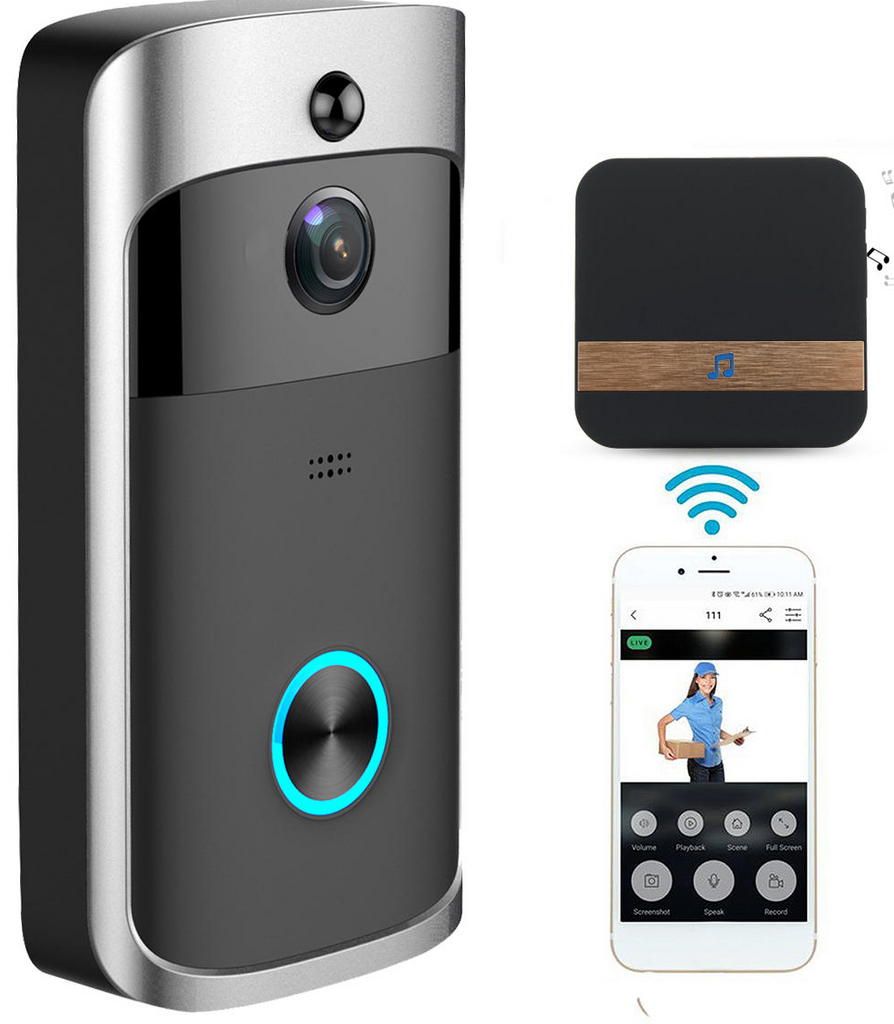 CG™  Security Camera Video Wireless Home Security Doorbell